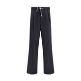 Margiela Gray Wool Casual Pants